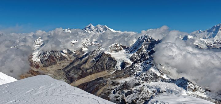 Everest depuis le Mera Peak